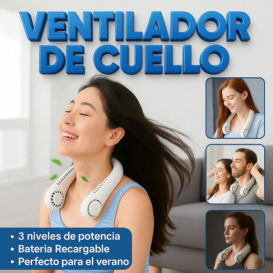 VENTILADOR DE CUELLO PORTÁTIL